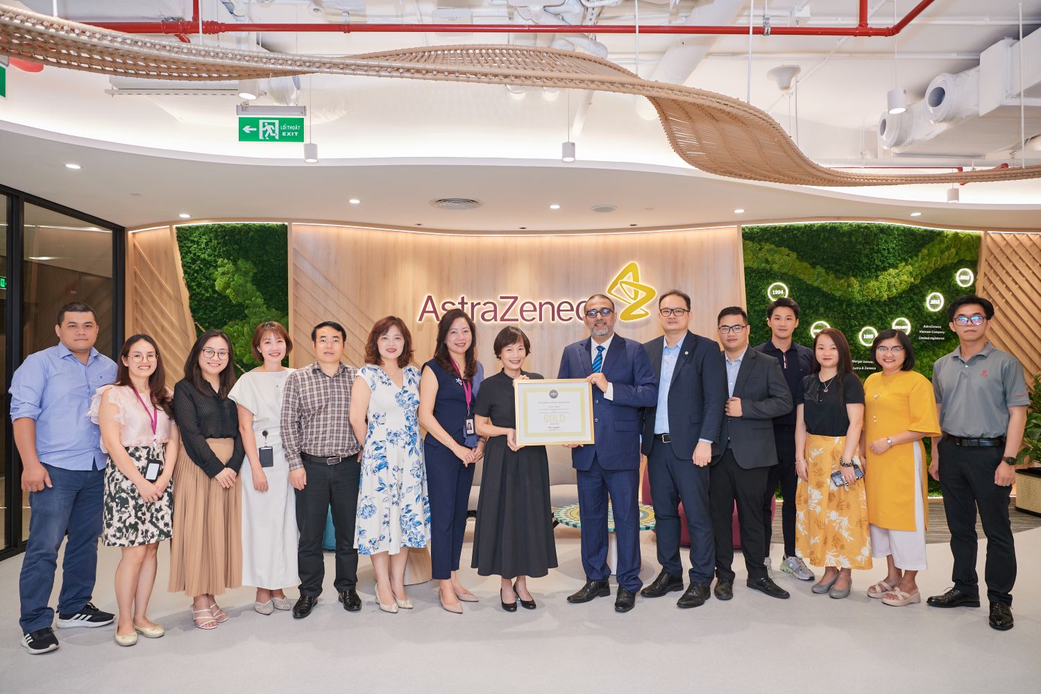 AstraZeneca đạt chứng chỉ LEED Gold, khẳng định cam kết phát triển bền vững tại Việt Nam- Ảnh 1. AstraZeneca đạt chứng chỉ LEED Gold, khẳng định cam kết phát triển bền vững tại Việt Nam- Ảnh 1.