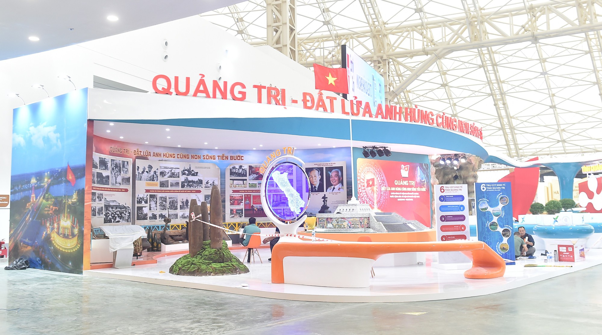 Triển lãm thành tựu Đất nước: Sẵn sàng cho ngày khai mạc- Ảnh 3. Triển lãm thành tựu Đất nước: Sẵn sàng cho ngày khai mạc- Ảnh 3.