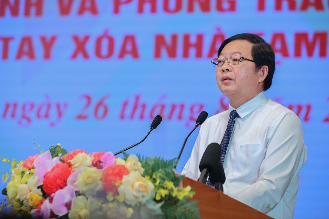 TRỰC TIẾP: Hội nghị tổng kết chương trình và phong trào thi đua xóa nhà tạm, nhà dột nát- Ảnh 11. TRỰC TIẾP: Hội nghị tổng kết chương trình và phong trào thi đua xóa nhà tạm, nhà dột nát- Ảnh 11.