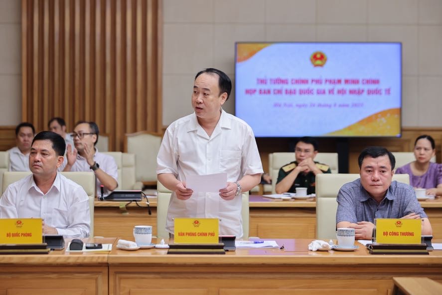 Thủ tướng: Khẩn trương trình Quốc hội cơ chế, chính sách đặc biệt, đột phá thực hiện hội nhập quốc tế- Ảnh 4. Thủ tướng: Khẩn trương trình Quốc hội cơ chế, chính sách đặc biệt, đột phá thực hiện hội nhập quốc tế- Ảnh 4.