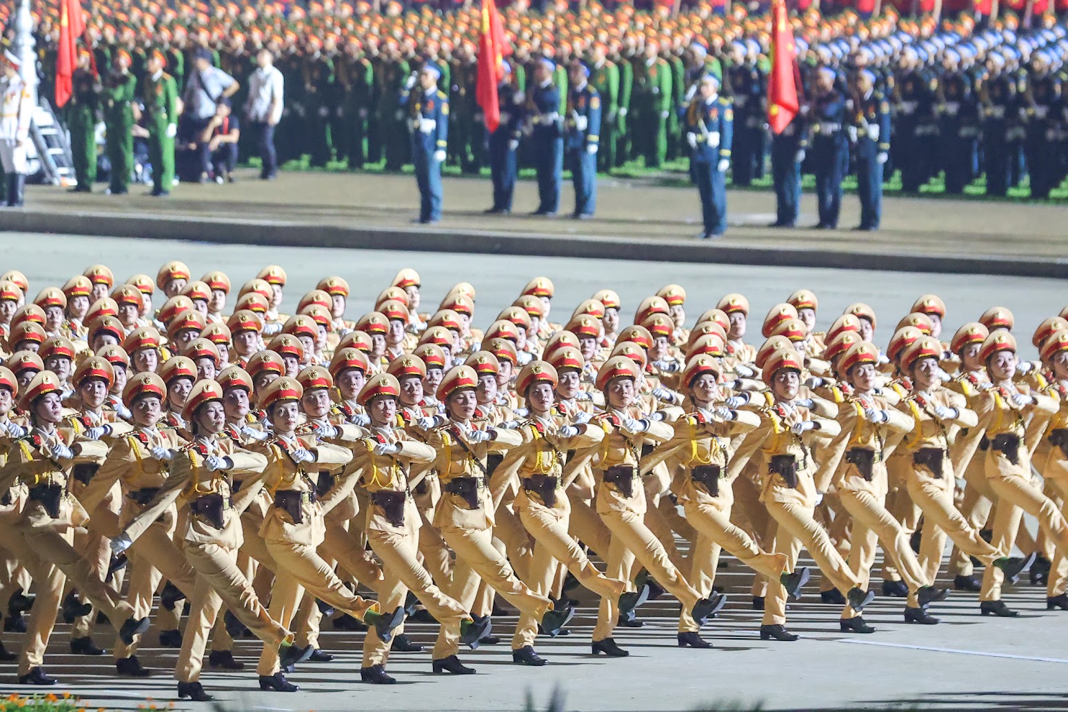 Sơ duyệt Diễu binh, diễu hành A80: Thể hiện khí thế hào hùng, sức mạnh của lực lượng vũ trang nhân dân- Ảnh 6. Sơ duyệt Diễu binh, diễu hành A80: Thể hiện khí thế hào hùng, sức mạnh của lực lượng vũ trang nhân dân- Ảnh 6.