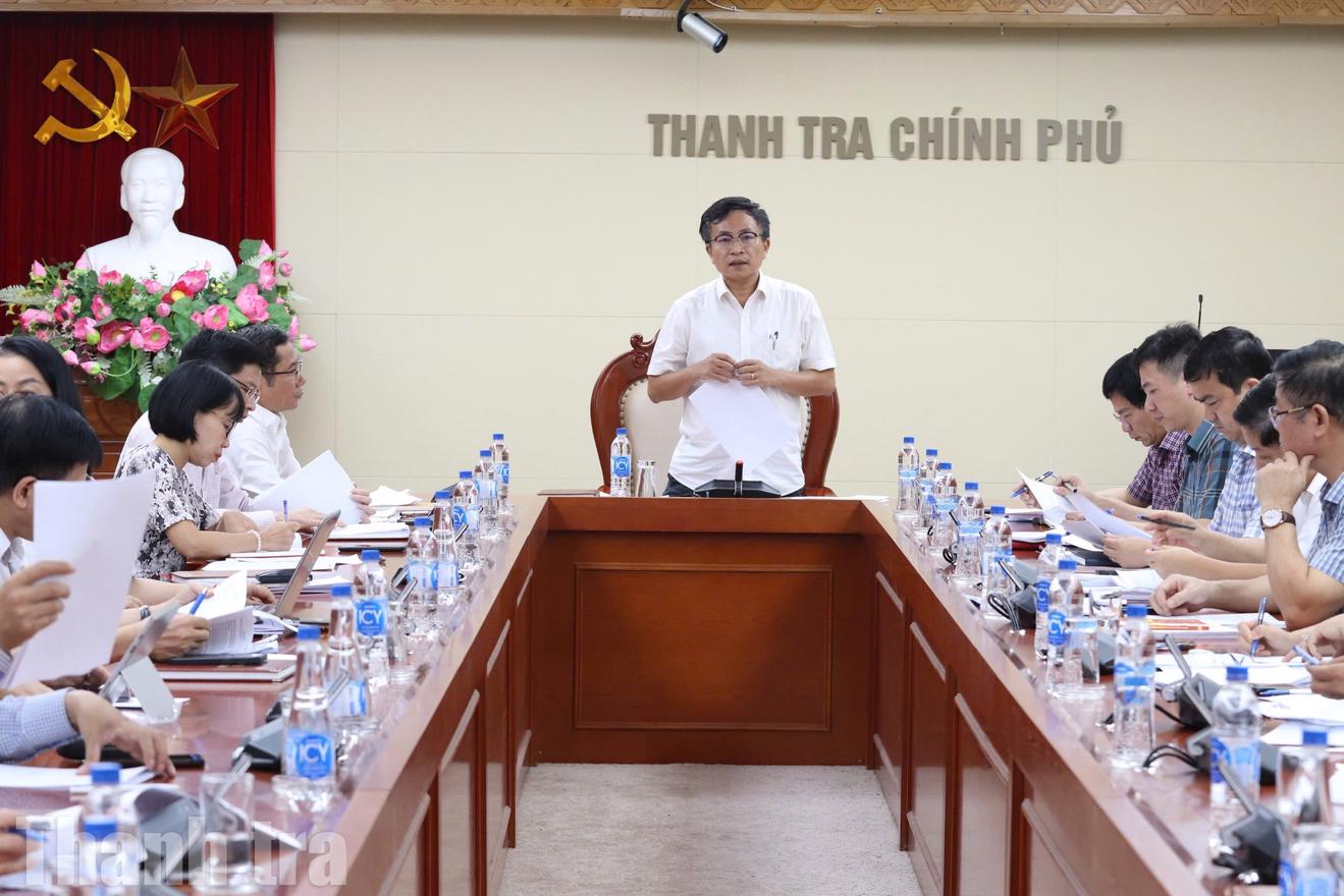 Thanh tra Chính phủ lấy ý kiến đóng góp sửa đổi một số dự án luật quan trọng- Ảnh 1. Thanh tra Chính phủ lấy ý kiến đóng góp sửa đổi một số dự án luật quan trọng- Ảnh 1.