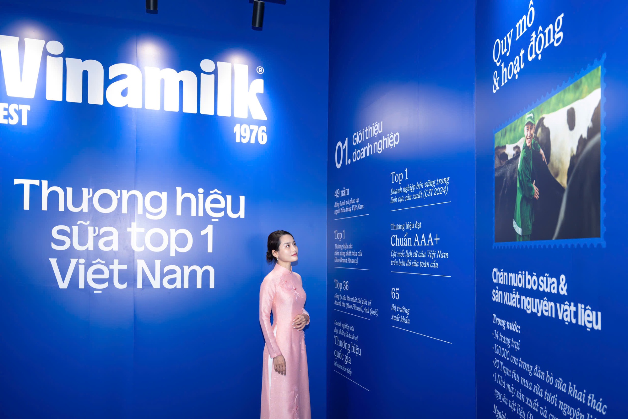 Vinamilk tái hiện hành trình đến với thương hiệu sữa tiềm năng nhất thế giới tại Triển lãm thành tựu đất nước- Ảnh 5. Vinamilk tái hiện hành trình đến với thương hiệu sữa tiềm năng nhất thế giới tại Triển lãm thành tựu đất nước- Ảnh 5.