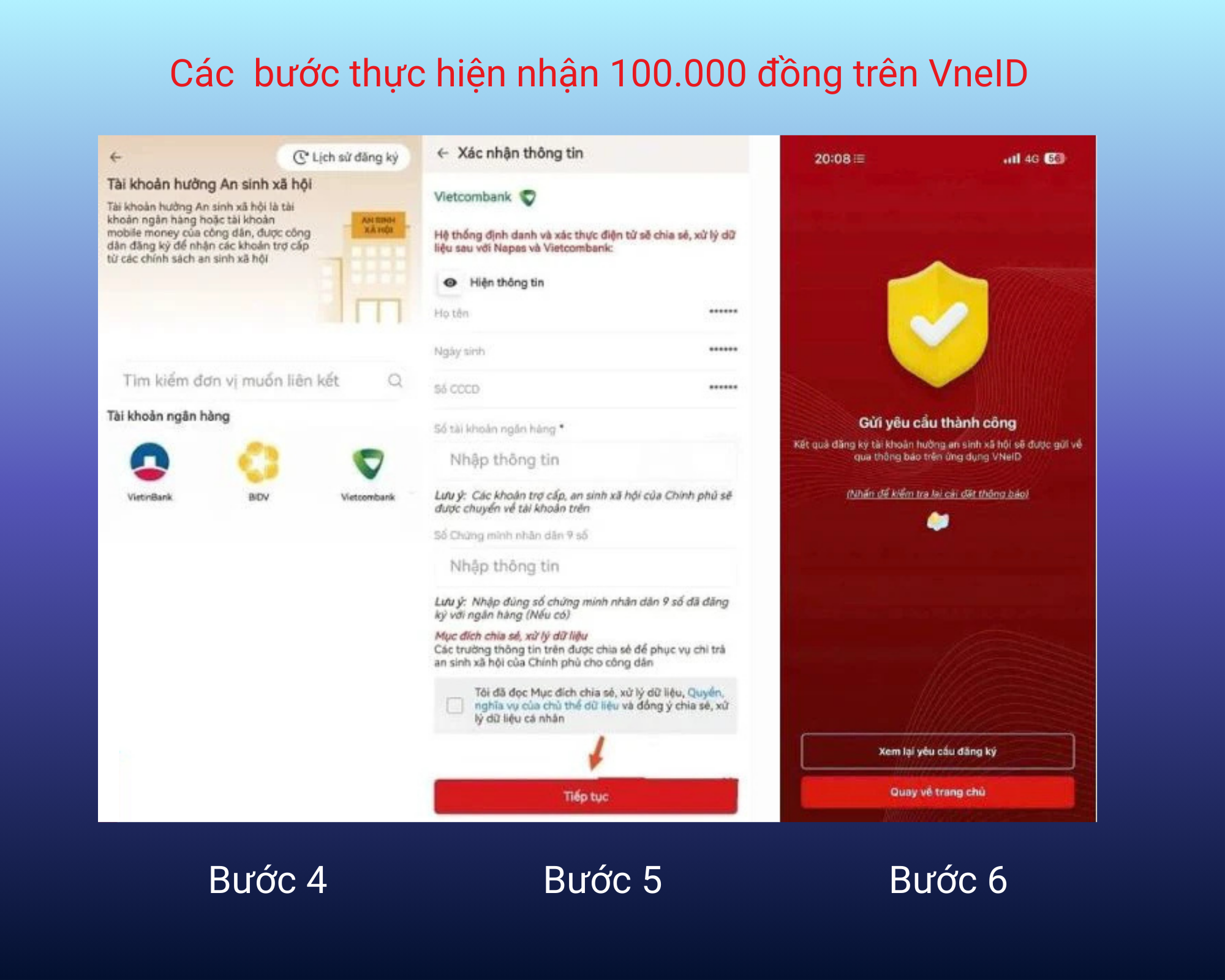Hướng dẫn cách thức nhận 100.000 đồng dịp Quốc khánh 2/9 qua VNeID- Ảnh 2.