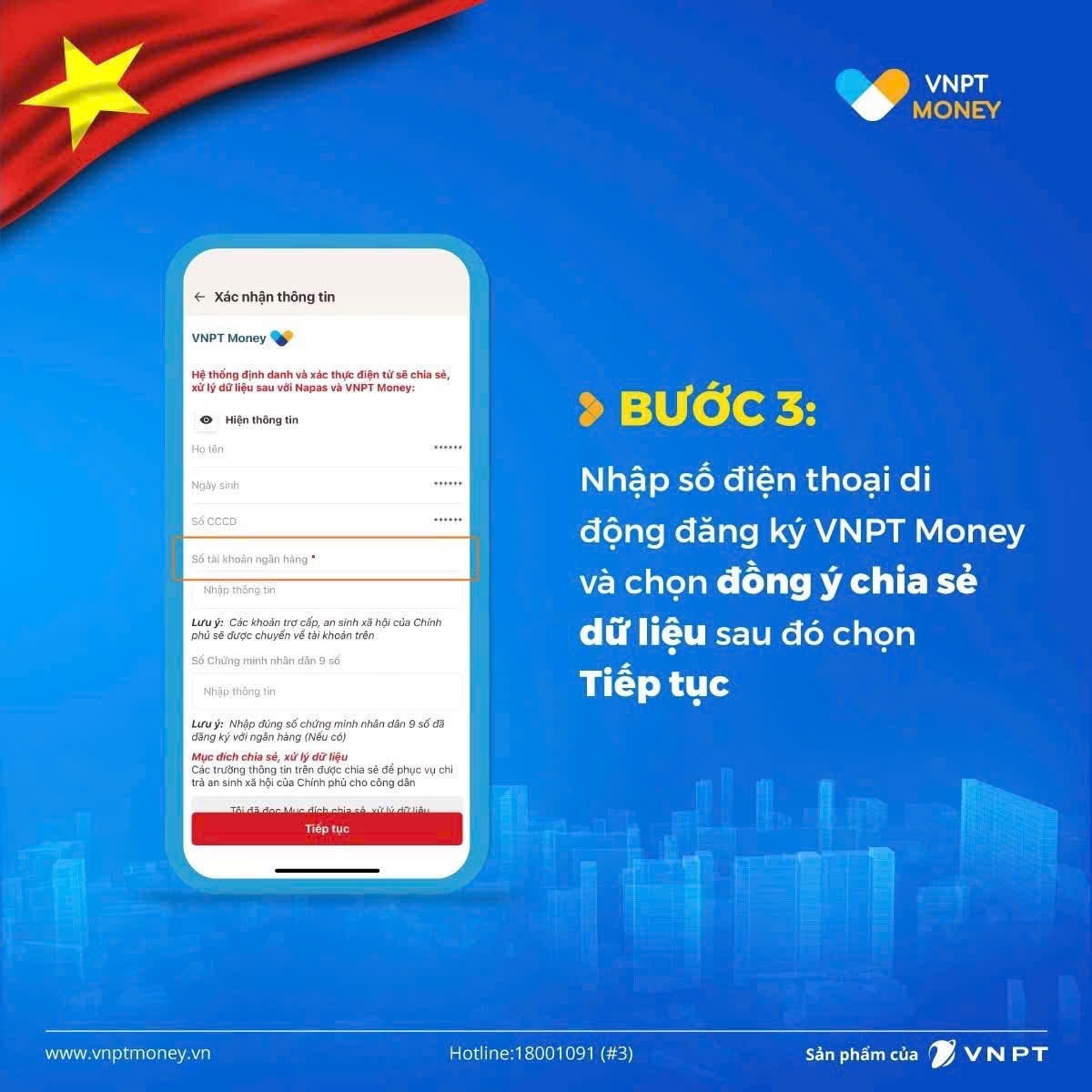 Nhận quà tặng 100.000 đồng dịp 2/9 với VNPT Money- Ảnh 3.
