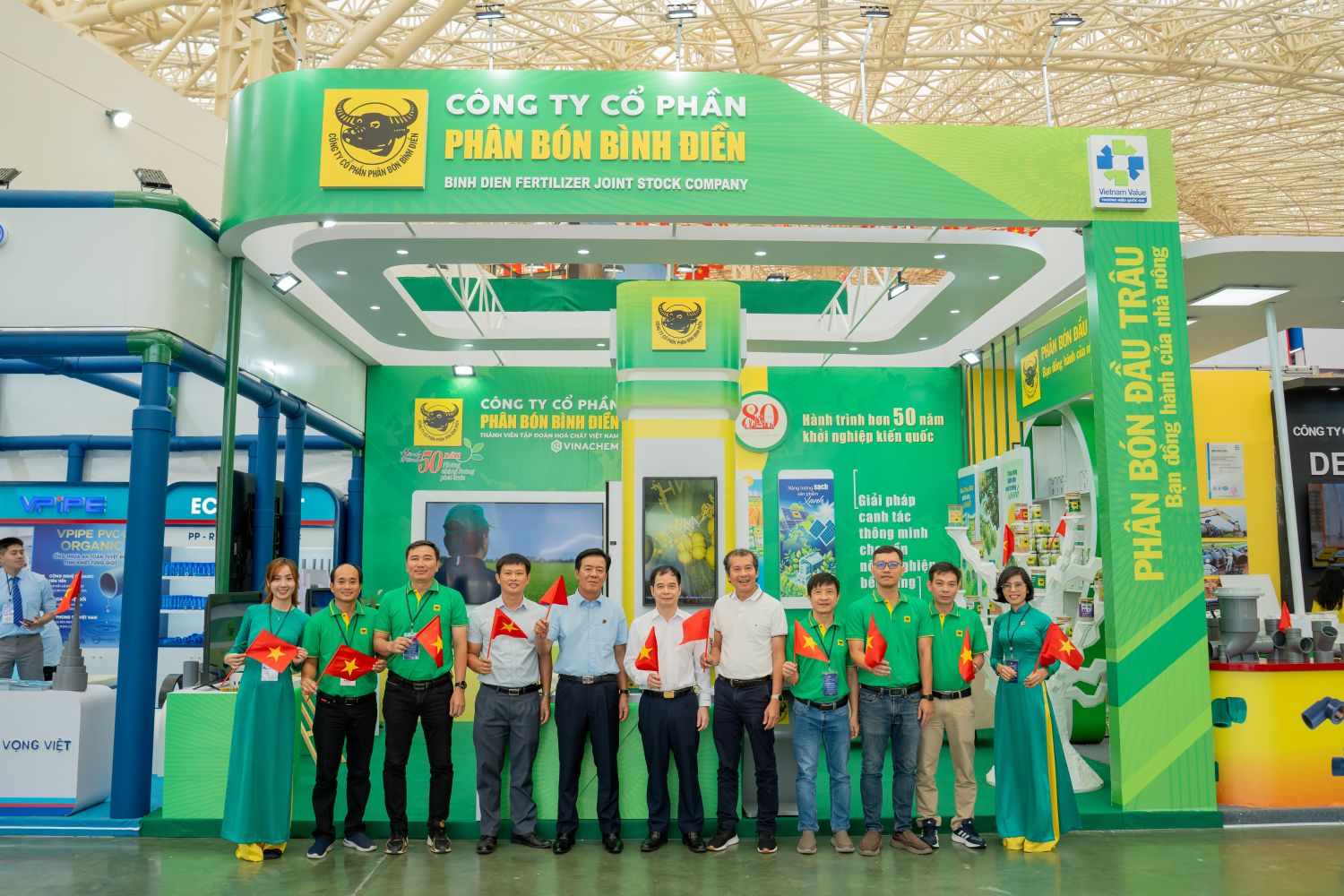 Phân bón Bình Điền khẳng định thương hiệu quốc gia với tầm nhìn "Xanh hóa - Số hóa" tại Triển lãm 80 năm thành tựu đất nước- Ảnh 3.