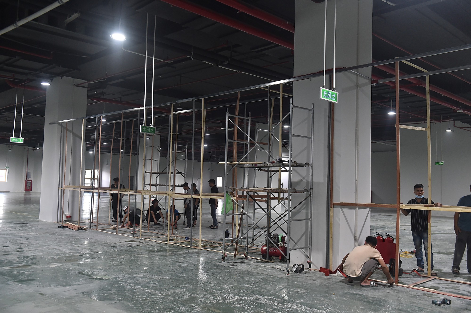 Đẩy nhanh tiến độ triển khai Triển lãm kỷ niệm 80 năm Ngày Quốc khánh- Ảnh 6.