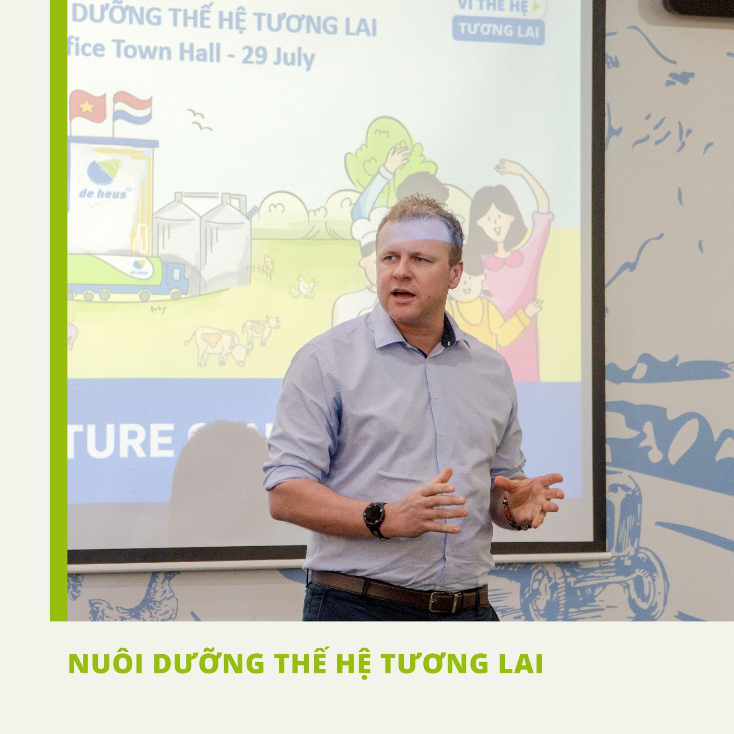 De Heus khởi động chương trình 