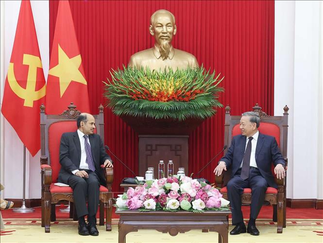 Tổng Bí thư Tô Lâm tiếp Đại sứ Ấn Độ- Ảnh 2.