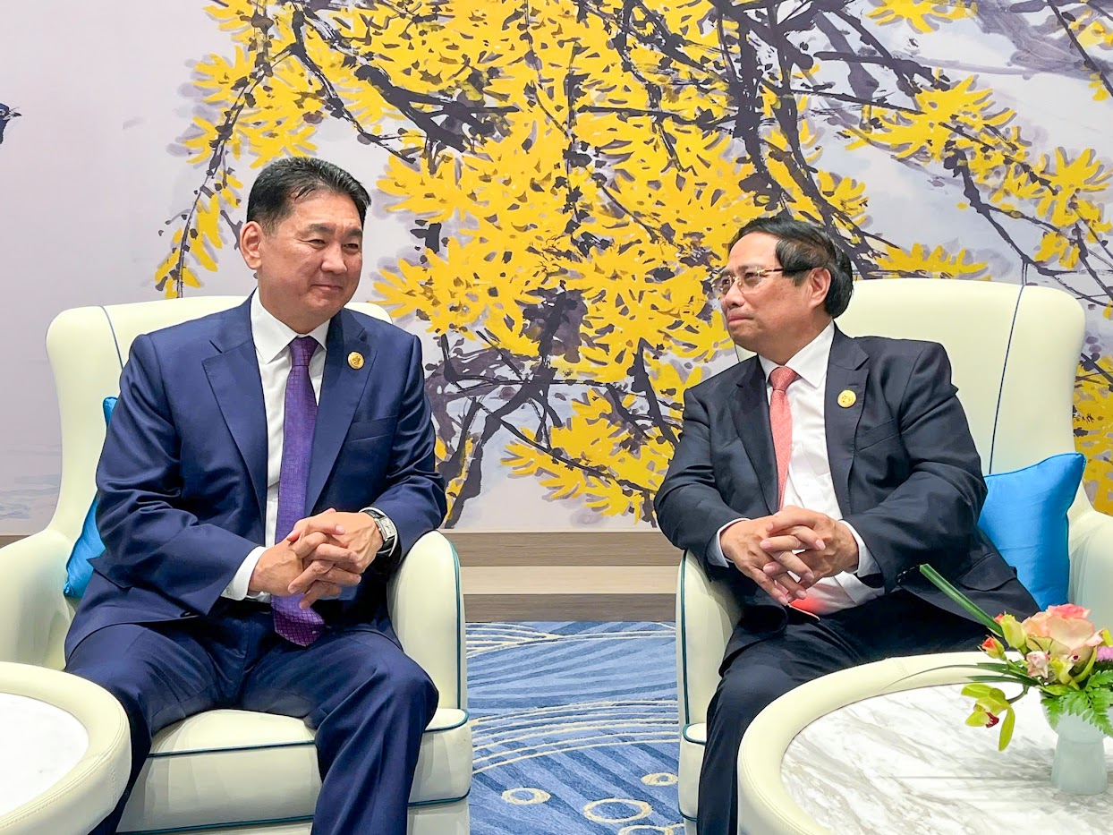 Tổng thống Mông Cổ: Việt Nam là "láng giềng thứ ba" và đối tác quan trọng hàng đầu- Ảnh 1. Tổng thống Mông Cổ: Việt Nam là "láng giềng thứ ba" và đối tác quan trọng hàng đầu- Ảnh 1.