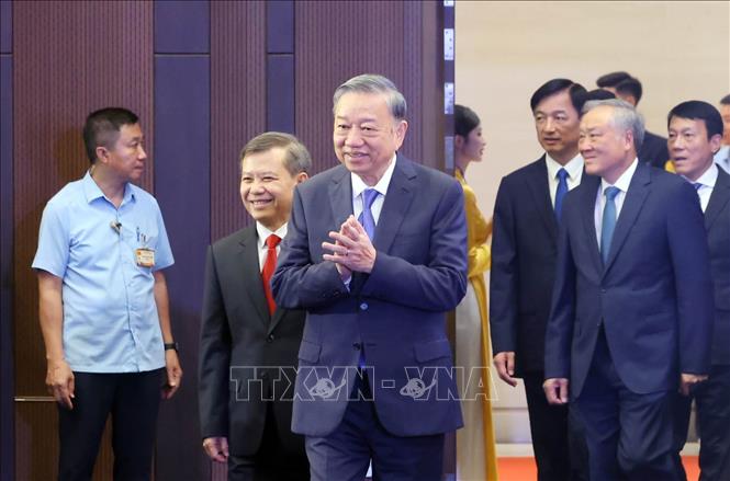 Tổng Bí thư: Ngành Tòa án phải không ngừng phấn đấu để mọi phán quyết đều 'thấu tình, đạt lý'- Ảnh 1.
