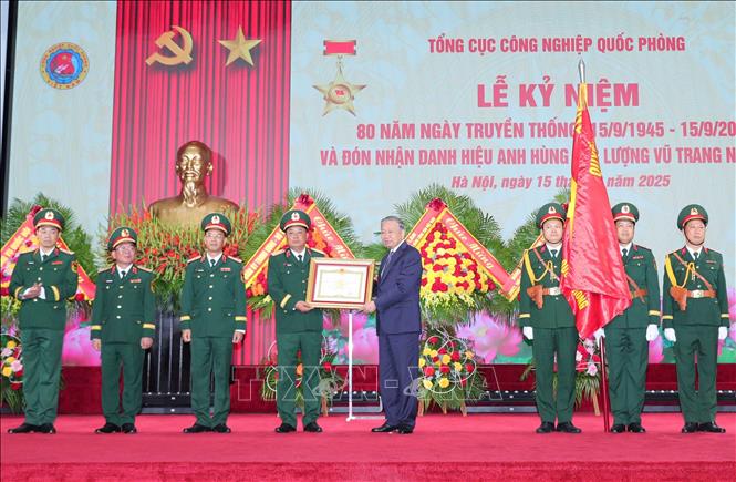 Tổng Bí thư Tô Lâm: Đẩy mạnh phát triển công nghiệp quốc phòng theo hướng chủ động, tự lực, tự cường, lưỡng dụng, hiện đại