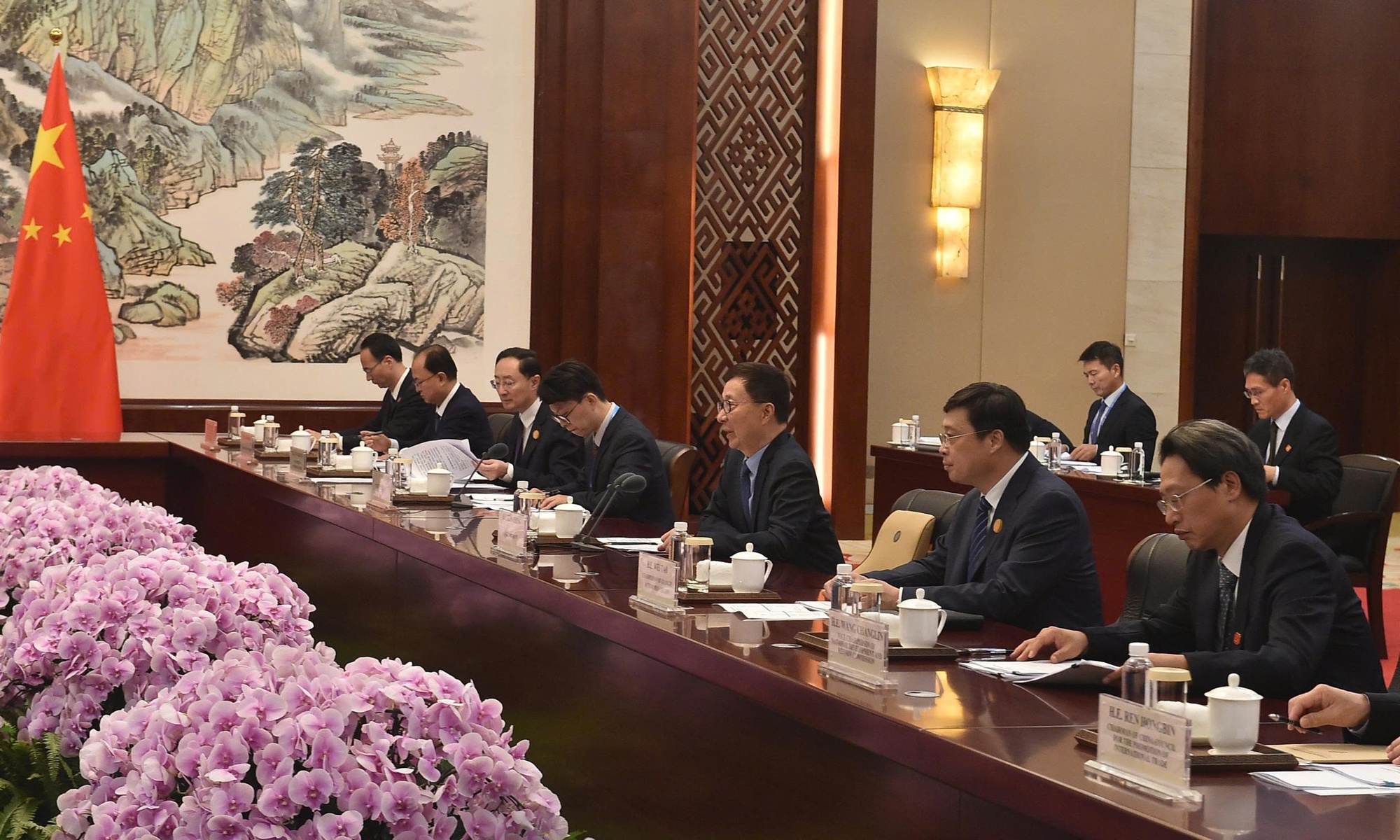 Phó Thủ tướng Mai Văn Chính hội kiến Phó Chủ tịch nước Trung Quốc Hàn Chính- Ảnh 4.