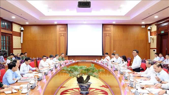 Bảo đảm hậu cần chu đáo, an ninh, an toàn tuyệt đối cho khách mời dự Đại hội XIV của Đảng- Ảnh 1.