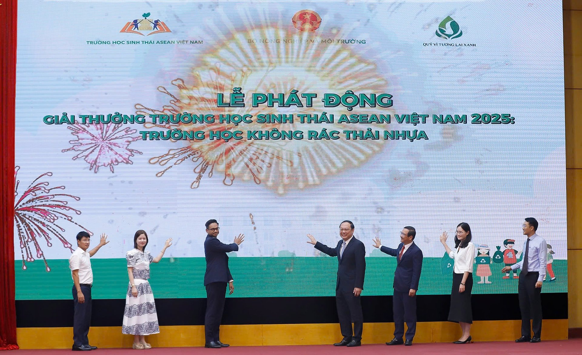 Lan tỏa mô hình trường học sinh thái- Ảnh 1. Lan tỏa mô hình trường học sinh thái- Ảnh 1.