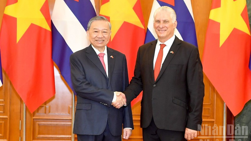 TUYÊN BỐ CHUNG VIỆT NAM - CUBA- Ảnh 1. TUYÊN BỐ CHUNG VIỆT NAM - CUBA- Ảnh 1.