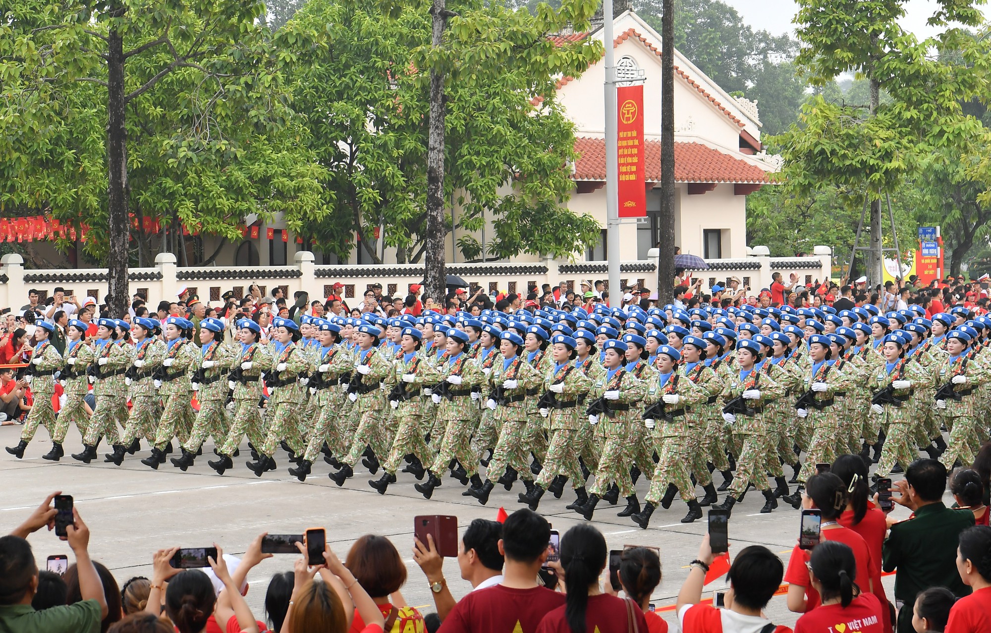 Chùm ảnh: Các khối diễu binh của Quân đội nhân dân Việt Nam tại A80- Ảnh 26.