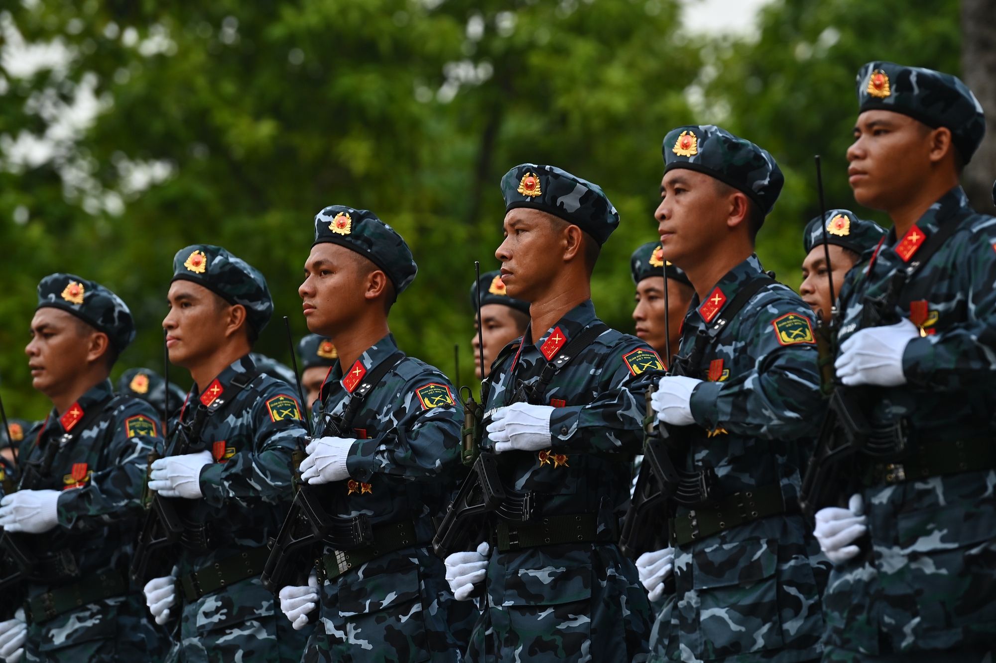 Chùm ảnh: Các khối diễu binh của Quân đội nhân dân Việt Nam tại A80- Ảnh 25.
