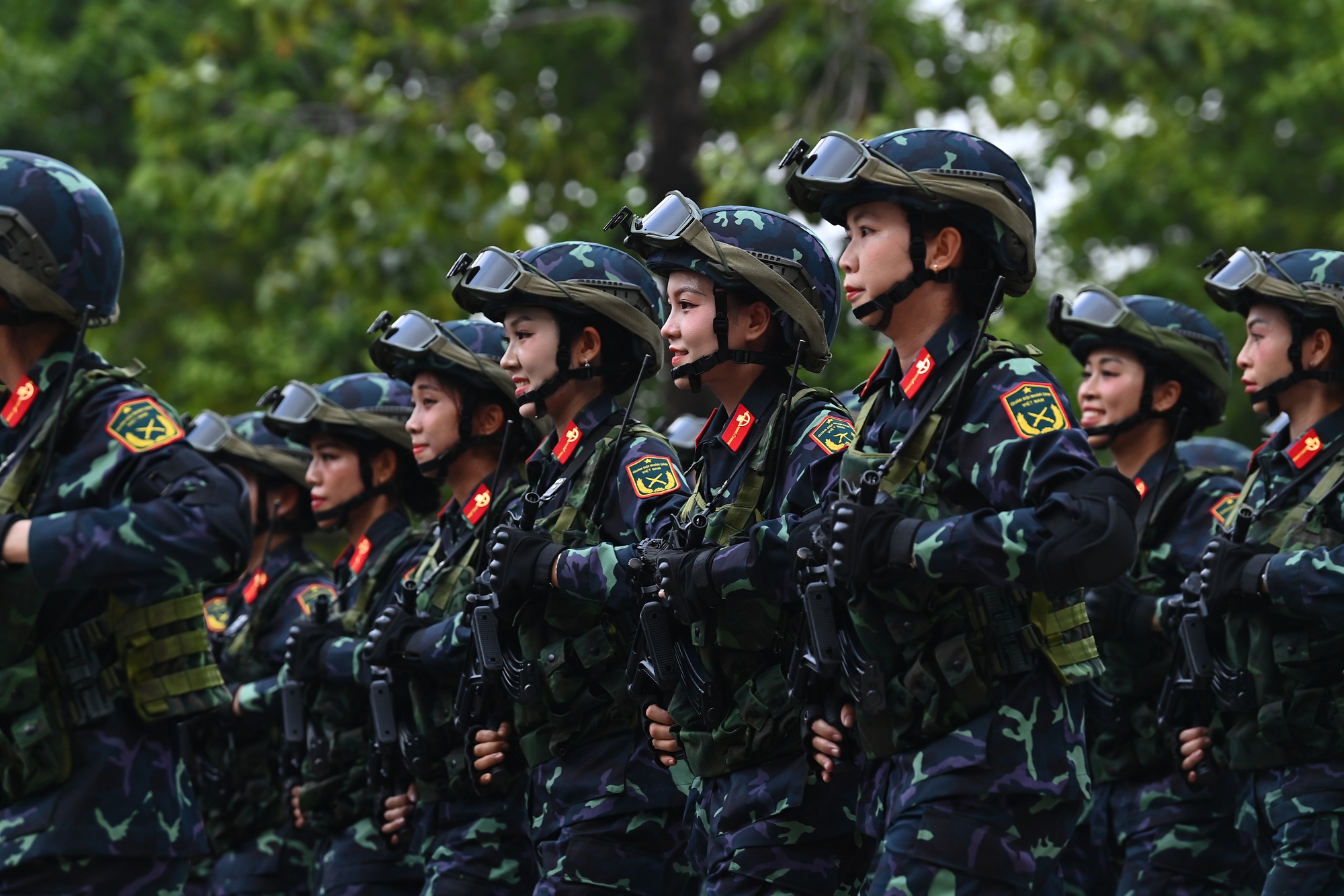 Chùm ảnh: Các khối diễu binh của Quân đội nhân dân Việt Nam tại A80- Ảnh 35.