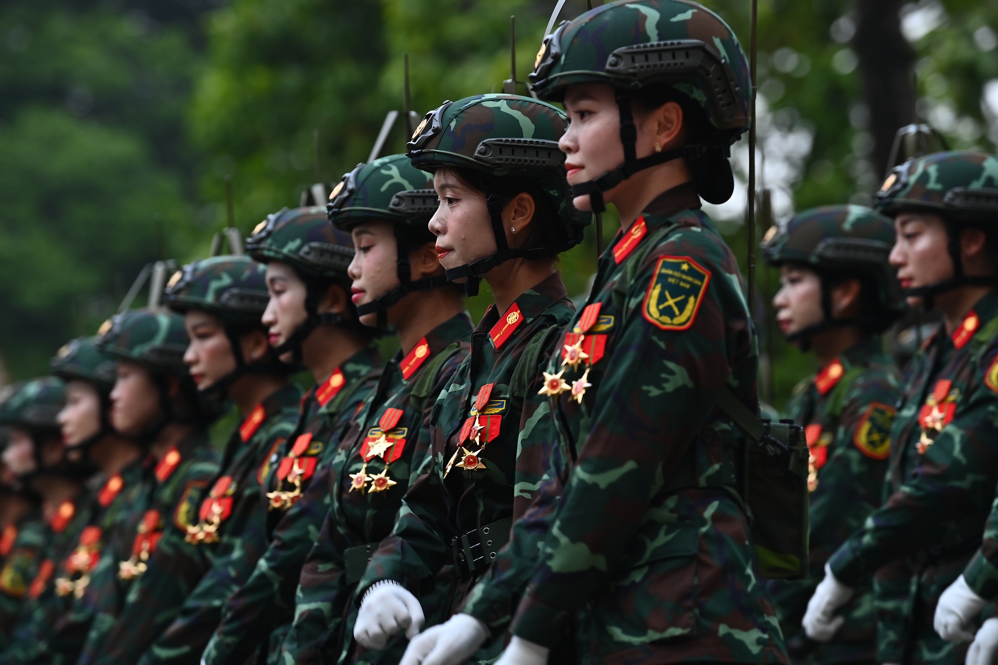 Chùm ảnh: Các khối diễu binh của Quân đội nhân dân Việt Nam tại A80- Ảnh 39.