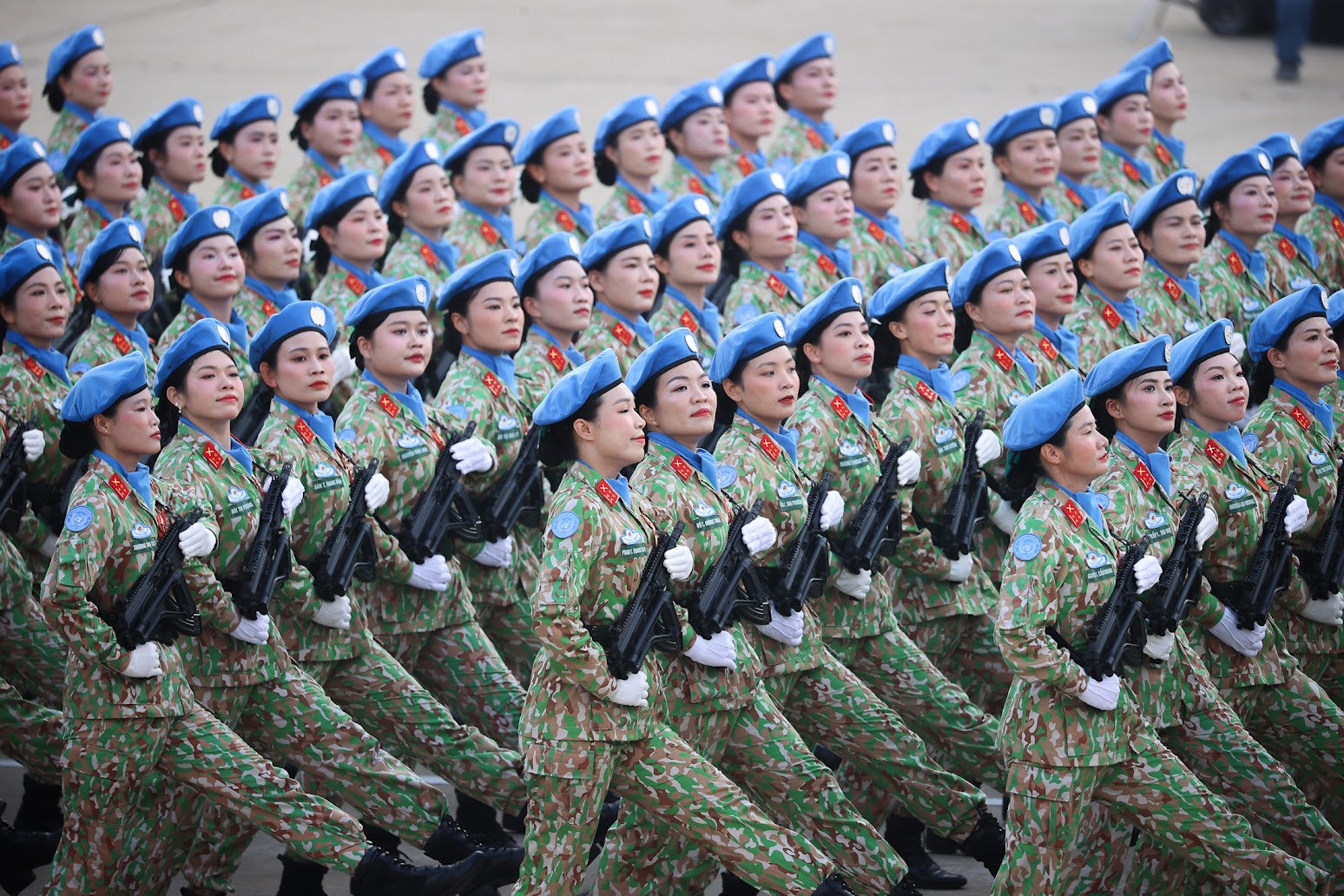 Chùm ảnh: Các khối diễu binh của Quân đội nhân dân Việt Nam tại A80- Ảnh 27.