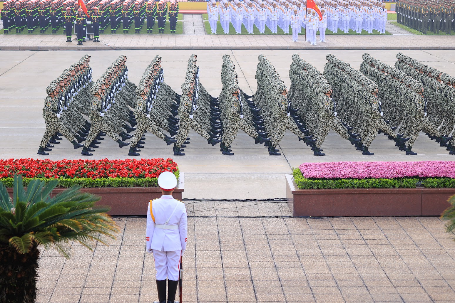 Chùm ảnh: Các khối diễu binh của Quân đội nhân dân Việt Nam tại A80- Ảnh 32.