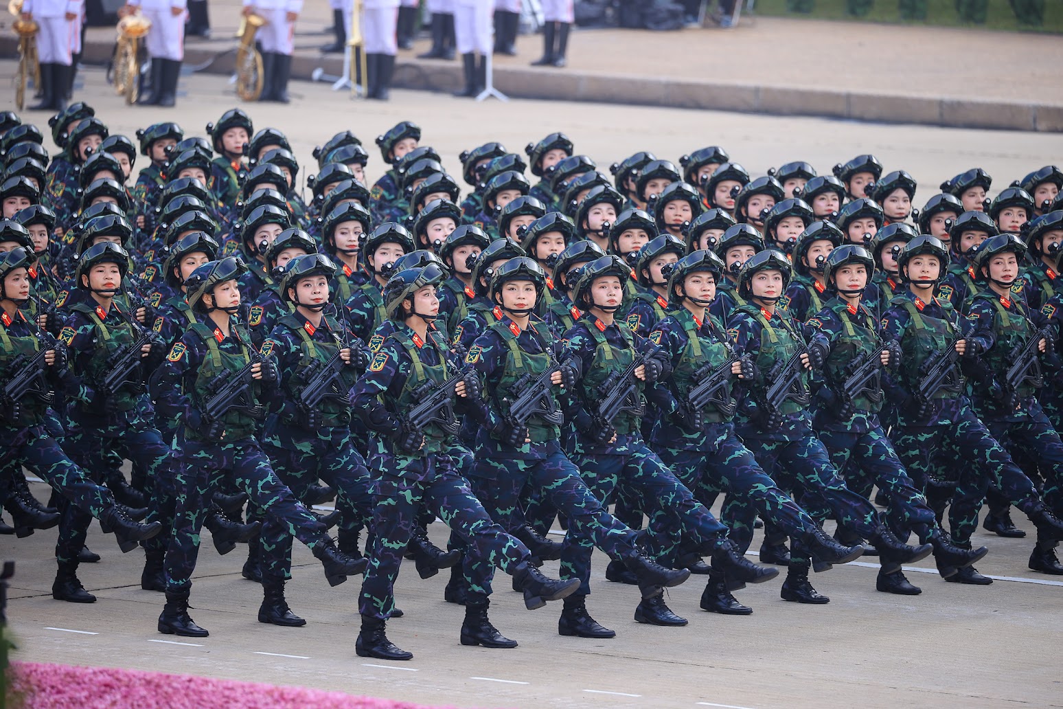 Chùm ảnh: Các khối diễu binh của Quân đội nhân dân Việt Nam tại A80- Ảnh 34.