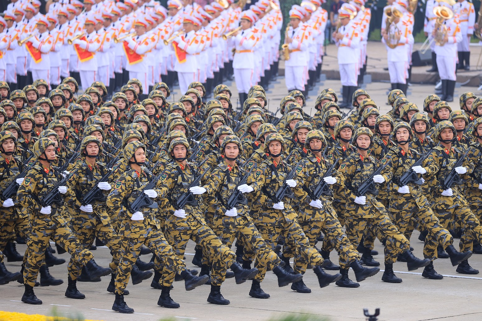 Chùm ảnh: Các khối diễu binh của Quân đội nhân dân Việt Nam tại A80- Ảnh 36.