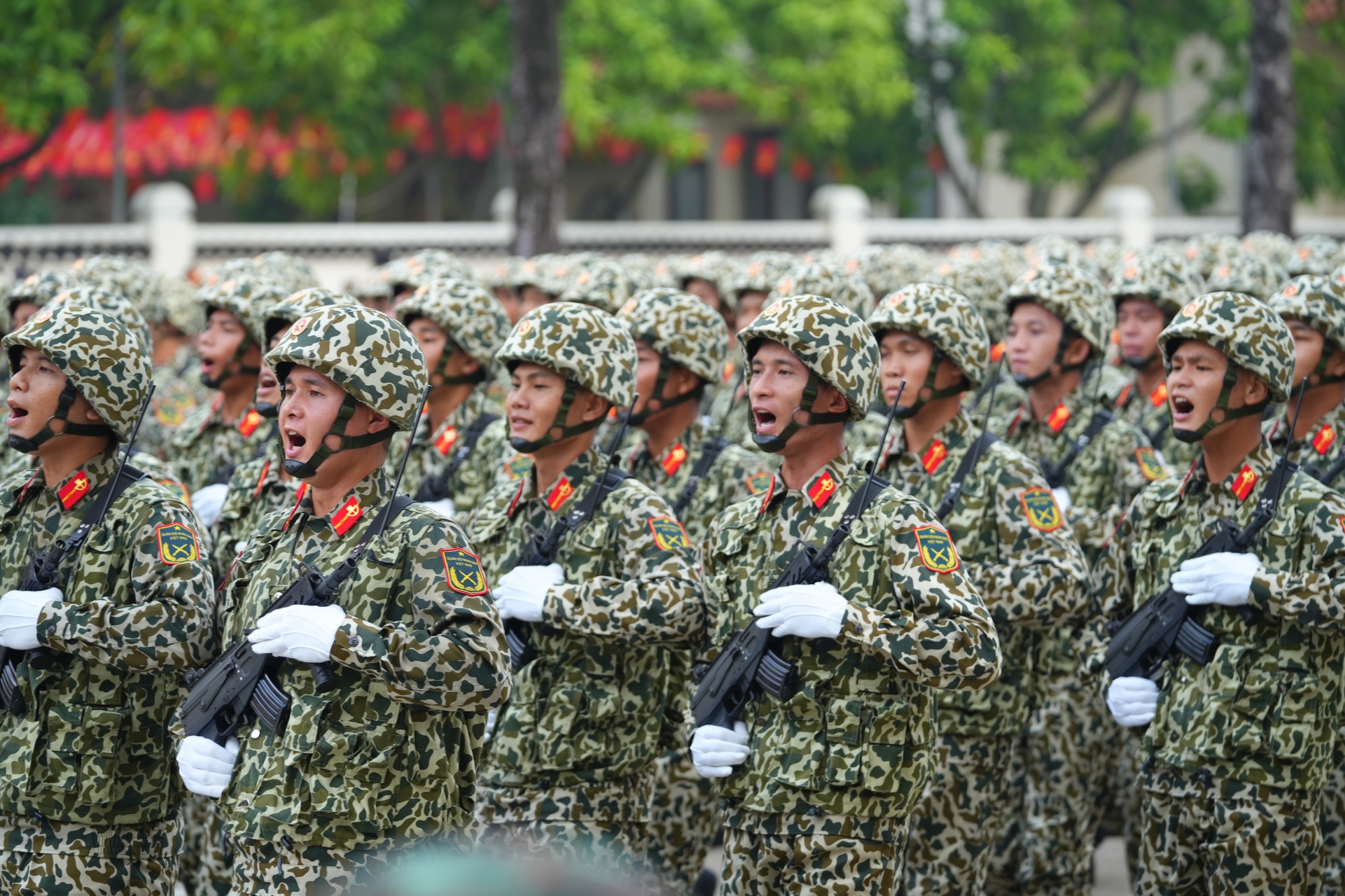 Chùm ảnh: Các khối diễu binh của Quân đội nhân dân Việt Nam tại A80- Ảnh 33.