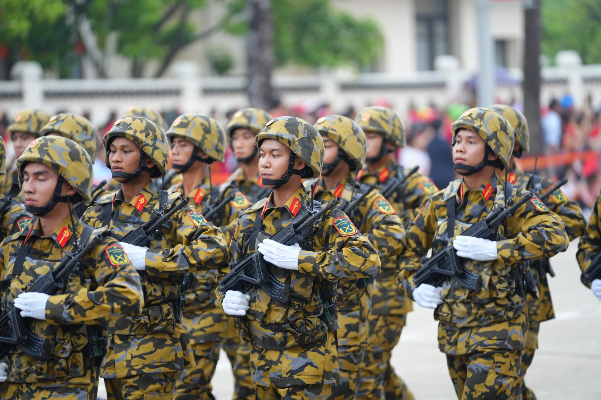 Chùm ảnh: Các khối diễu binh của Quân đội nhân dân Việt Nam tại A80- Ảnh 37.