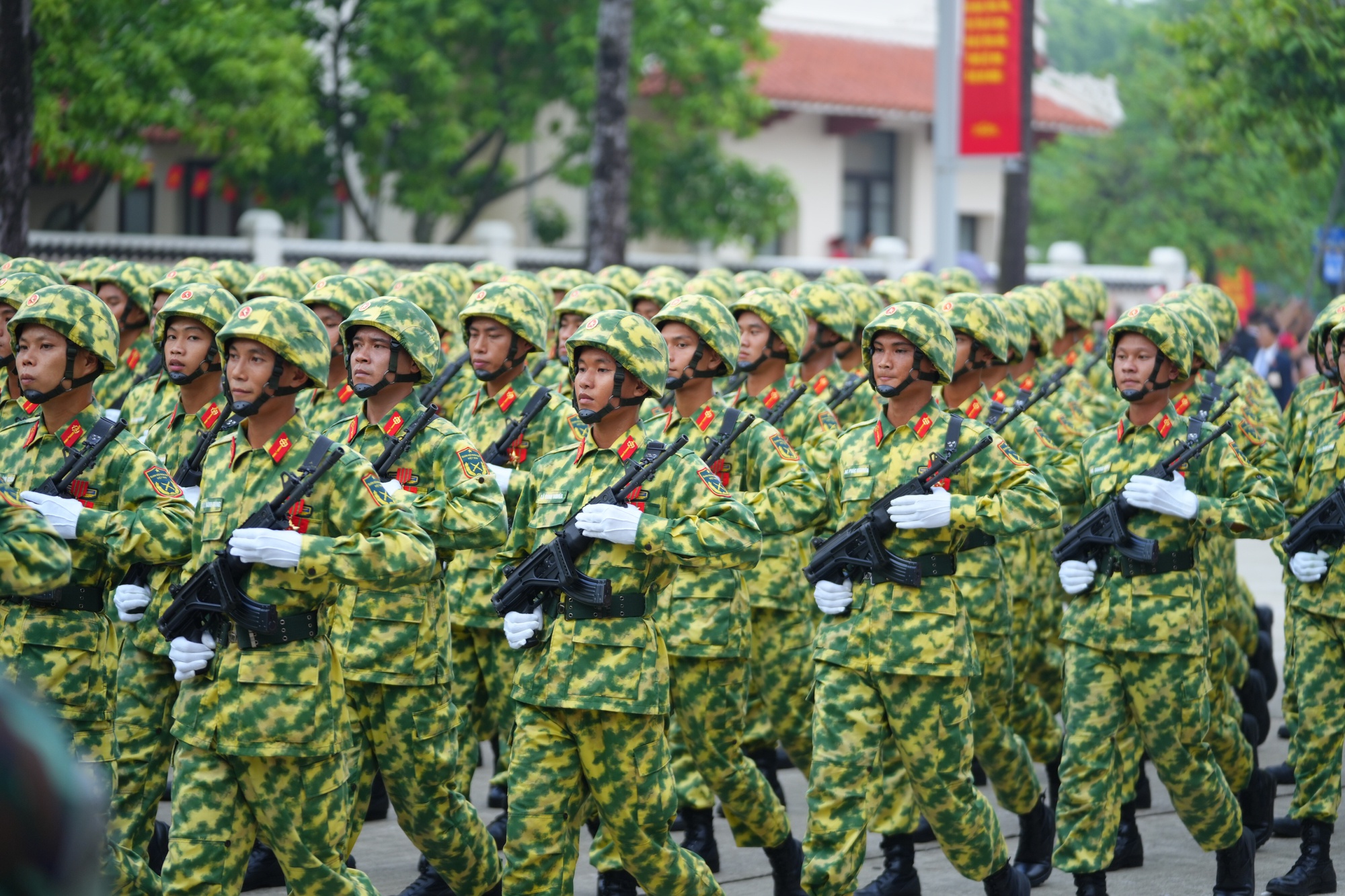 Chùm ảnh: Các khối diễu binh của Quân đội nhân dân Việt Nam tại A80- Ảnh 41.