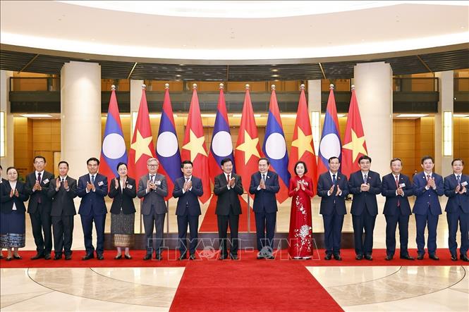 Chủ tịch Quốc hội Trần Thanh Mẫn hội kiến Tổng Bí thư, Chủ tịch nước Lào Thongloun Sisoulith- Ảnh 3. Chủ tịch Quốc hội Trần Thanh Mẫn hội kiến Tổng Bí thư, Chủ tịch nước Lào Thongloun Sisoulith- Ảnh 3.