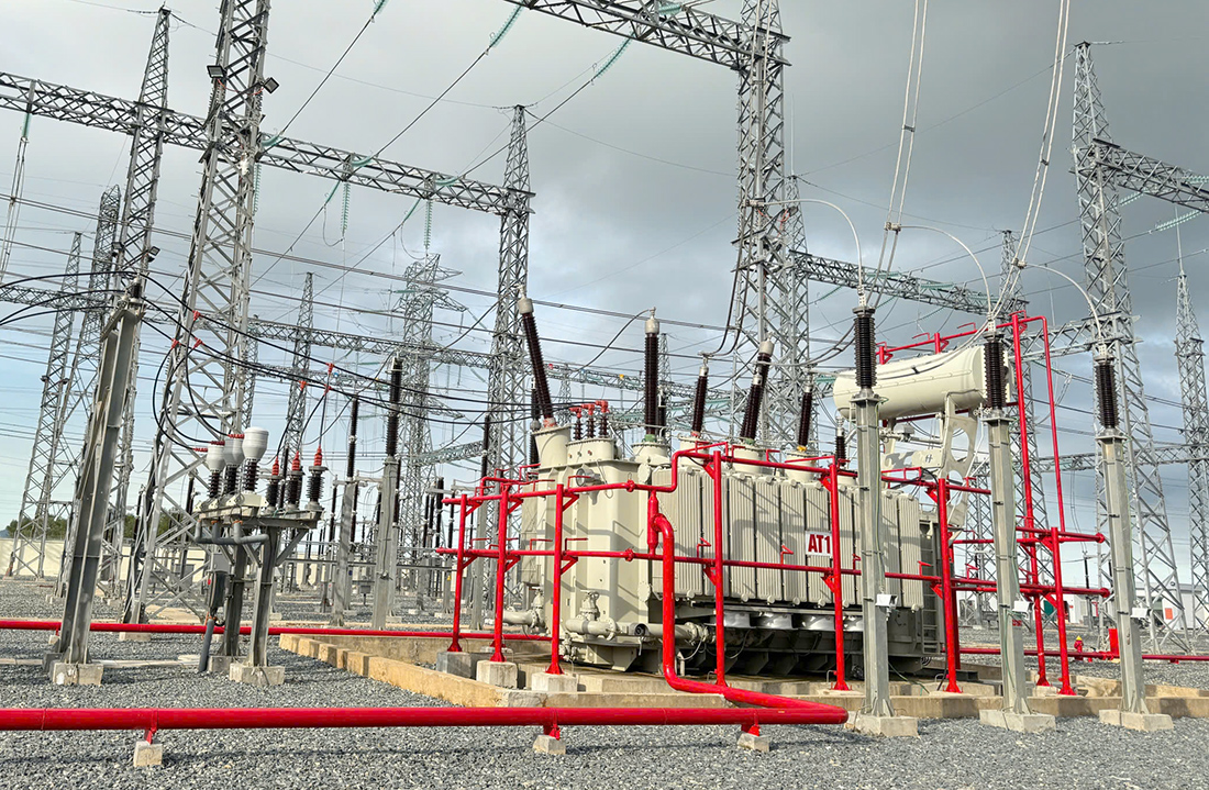 Đóng điện thành công trạm biến áp 220 kV Vũng Áng- Ảnh 5.