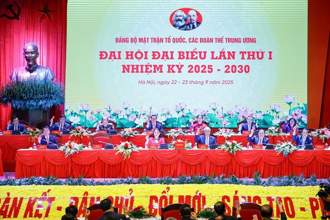 Đại hội đại biểu Đảng bộ MTTQ, các đoàn thể Trung ương lần thứ I bắt đầu phiên trù bị- Ảnh 5.