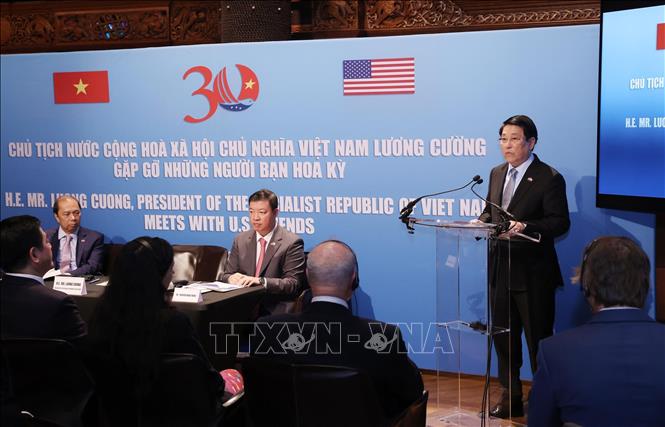 Chủ tịch nước Lương Cường: Việt Nam luôn trân trọng tình cảm của nhân dân yêu chuộng hòa bình Mỹ- Ảnh 2.