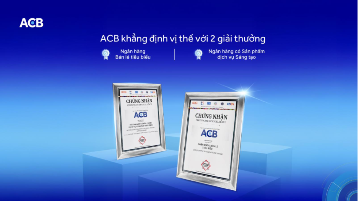 ACB vinh dự nhận 2 giải thưởng quan trọng, khẳng định vị thế ngân hàng tiên phong- Ảnh 2.