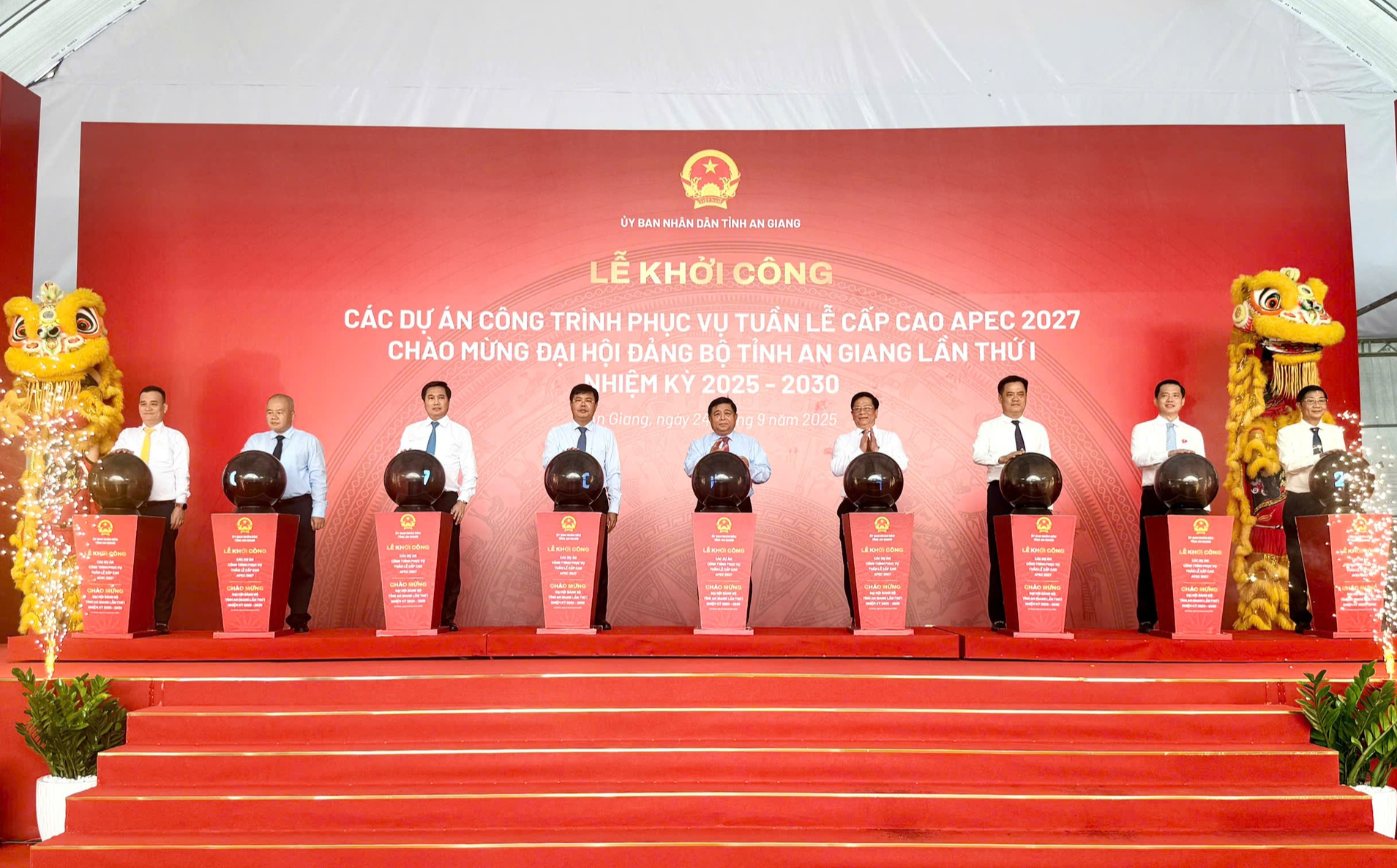 Khởi công, khởi động 10 dự án, công trình phục vụ APEC 2027- Ảnh 1. Khởi công, khởi động 10 dự án, công trình phục vụ APEC 2027- Ảnh 1.