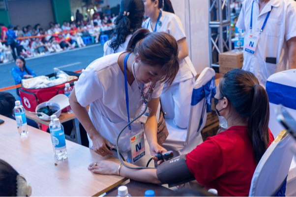 Những khoảnh khắc đẹp tại các 'Trạm sức khỏe" Pharmacity đồng hành cùng A80- Ảnh 3. Những khoảnh khắc đẹp tại các 'Trạm sức khỏe" Pharmacity đồng hành cùng A80- Ảnh 3.