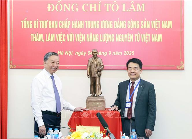Tổng Bí thư Tô Lâm: Phát triển ứng dụng năng lượng nguyên tử phải là chiến lược lâu dài- Ảnh 4. Tổng Bí thư Tô Lâm: Phát triển ứng dụng năng lượng nguyên tử phải là chiến lược lâu dài- Ảnh 4.