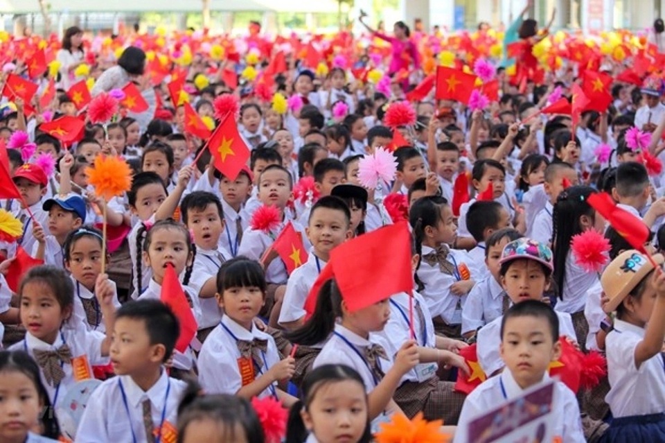 TỔNG THUẬT: Lễ khai giảng đặc biệt của 1,6 triệu thầy, cô và gần 26 triệu học sinh, sinh viên- Ảnh 1.