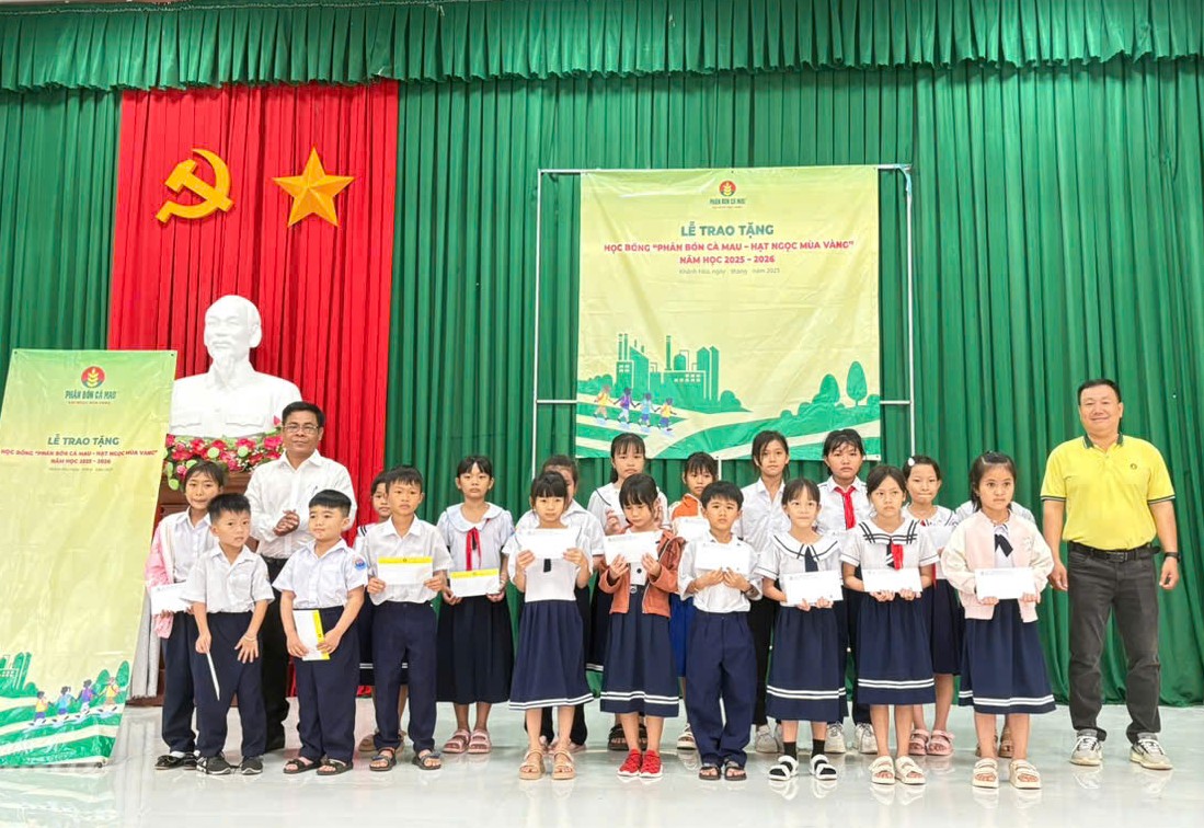 PVCFC dành hơn 3 tỷ đồng trao học bổng năm học 2025-2026- Ảnh 1.