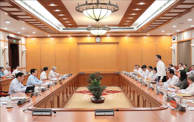 Bộ Chính trị làm việc với 6 Ban Thường vụ Tỉnh ủy- Ảnh 2. Bộ Chính trị làm việc với 6 Ban Thường vụ Tỉnh ủy- Ảnh 2.