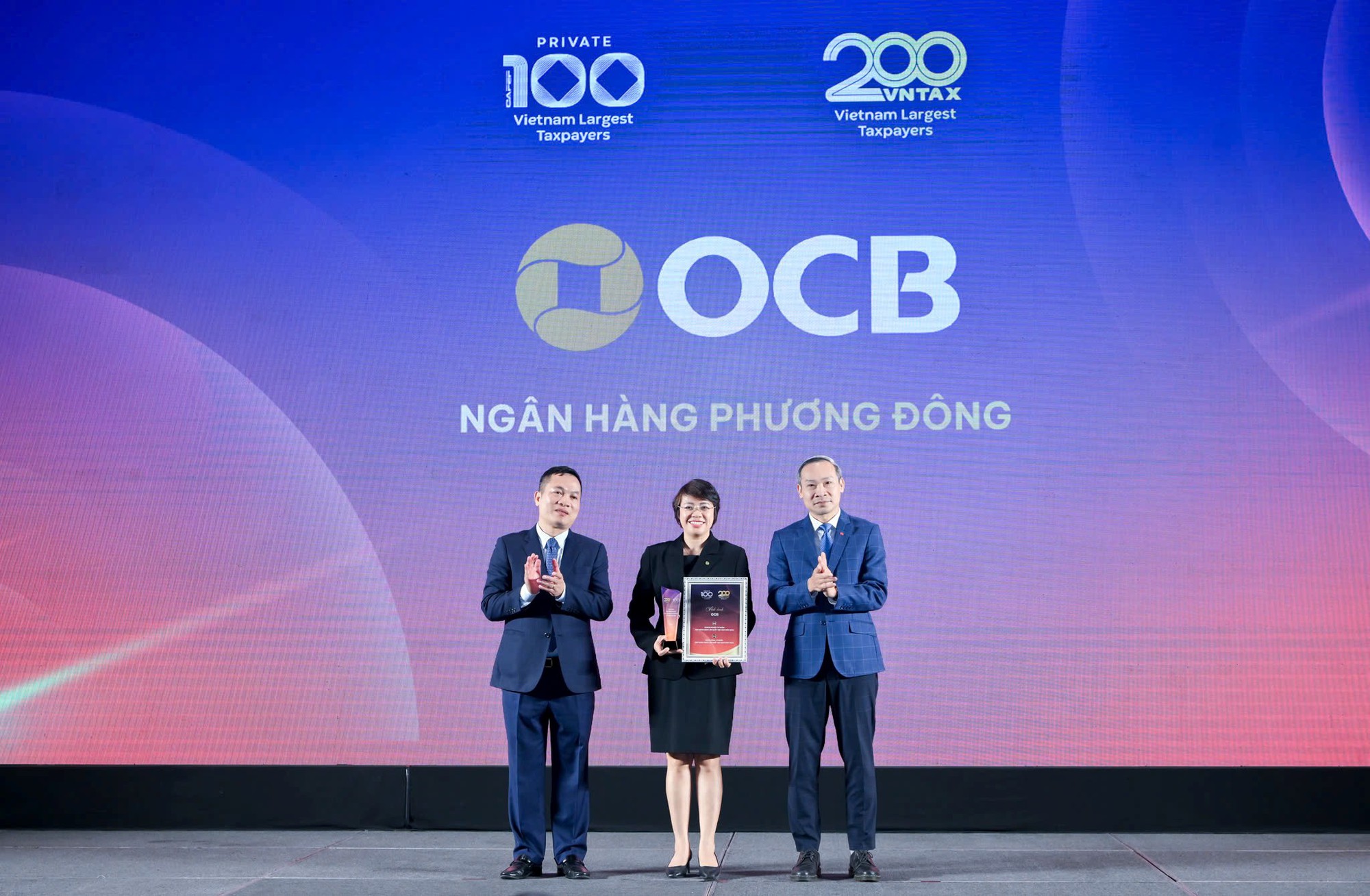 OCB liên tiếp nằm trong top doanh nghiệp nộp ngân sách lớn nhất Việt Nam- Ảnh 1.