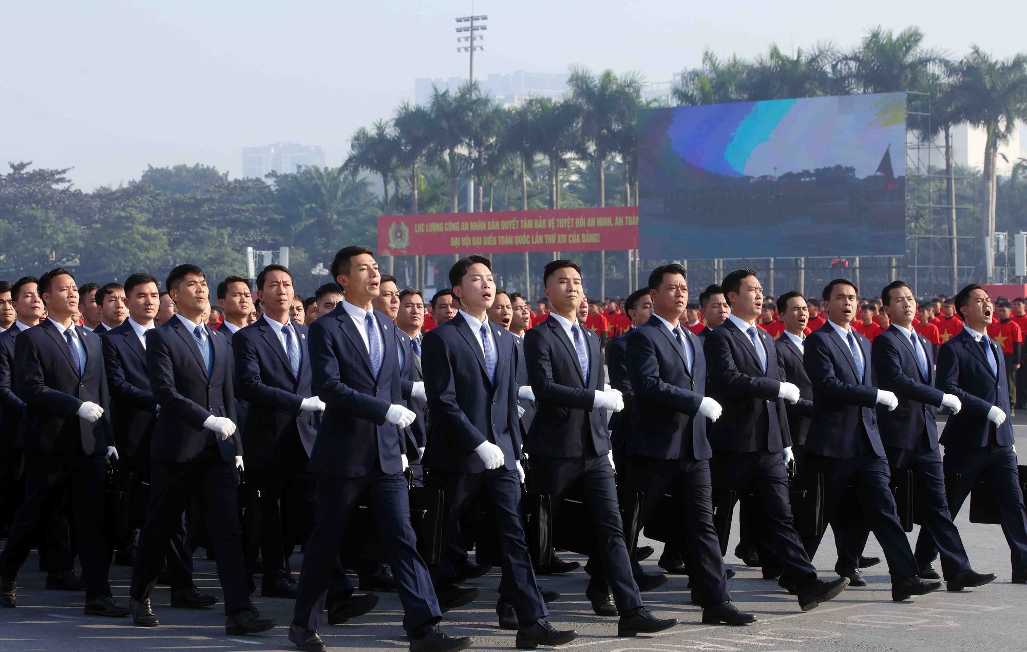 Bộ Công an tổ chức lễ xuất quân bảo đảm an ninh, trật tự Đại hội Đảng lần thứ XIV- Ảnh 5. Bộ Công an tổ chức lễ xuất quân bảo đảm an ninh, trật tự Đại hội Đảng lần thứ XIV- Ảnh 5.
