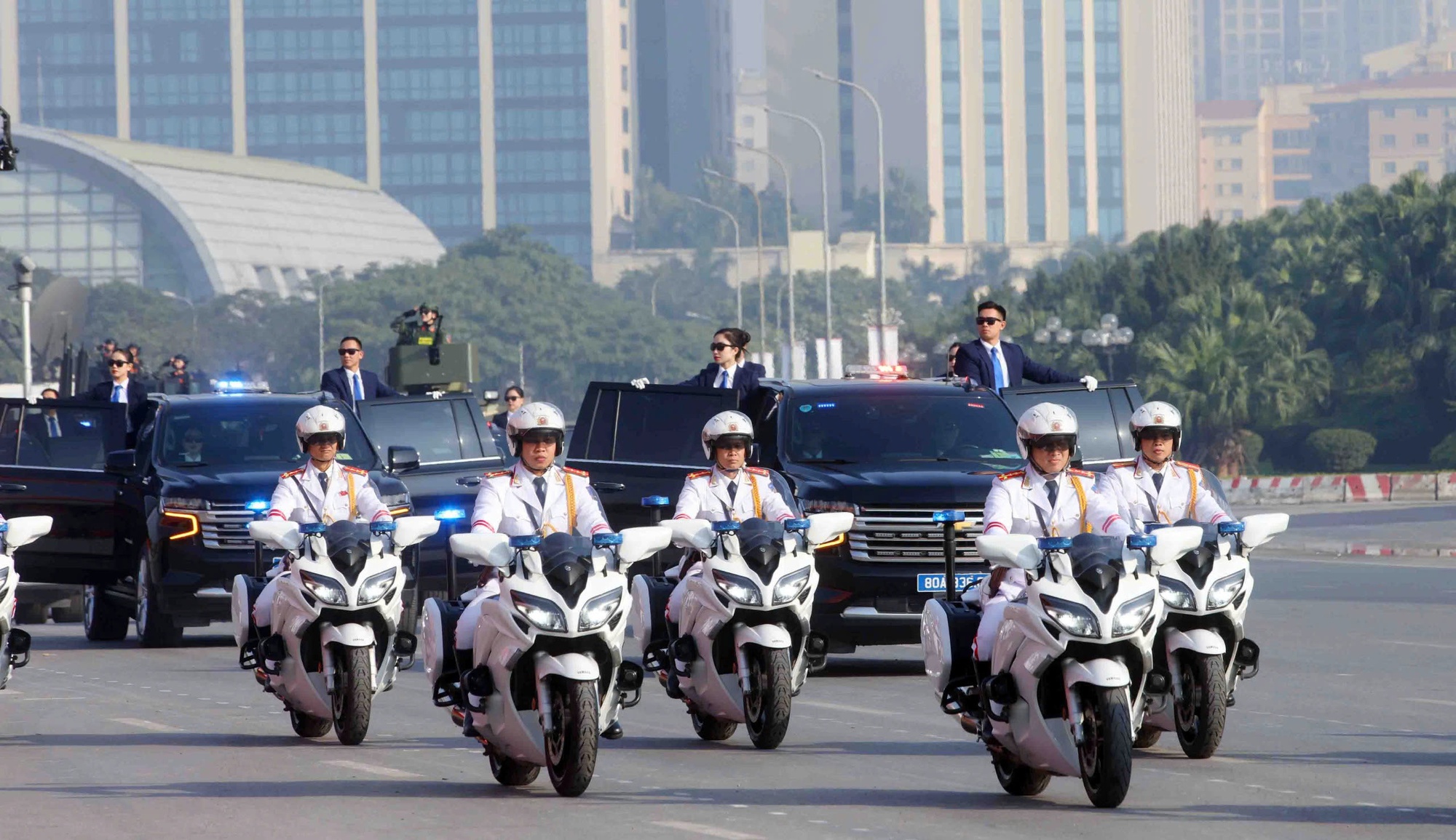 Bộ Công an tổ chức lễ xuất quân bảo đảm an ninh, trật tự Đại hội Đảng lần thứ XIV- Ảnh 4. Bộ Công an tổ chức lễ xuất quân bảo đảm an ninh, trật tự Đại hội Đảng lần thứ XIV- Ảnh 4.