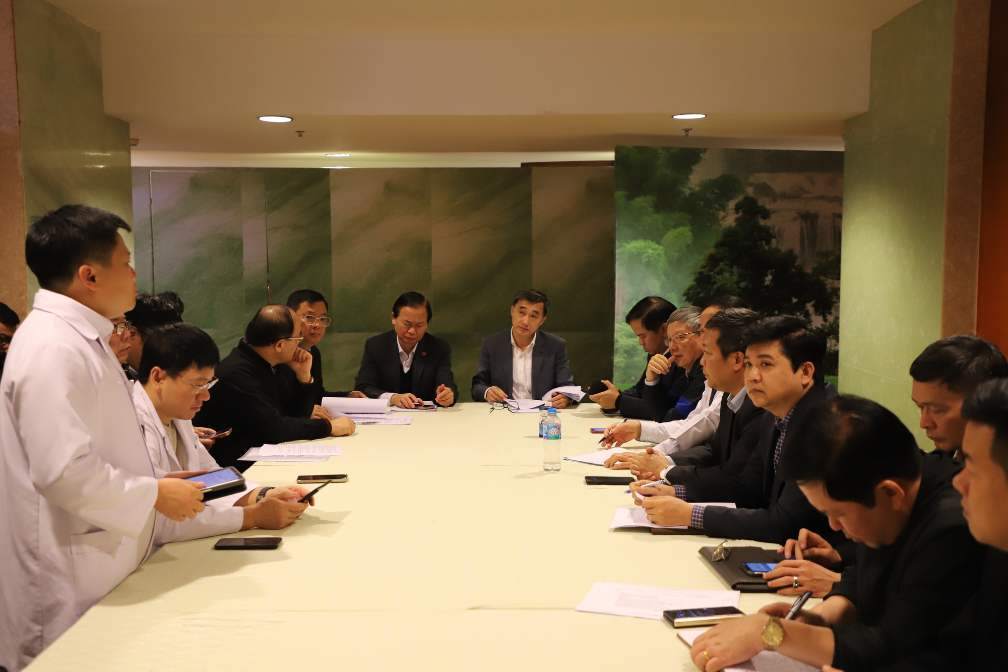 Diễn tập công tác y tế phục vụ Đại hội Đại biểu toàn quốc lần thứ XIV của Đảng- Ảnh 2.