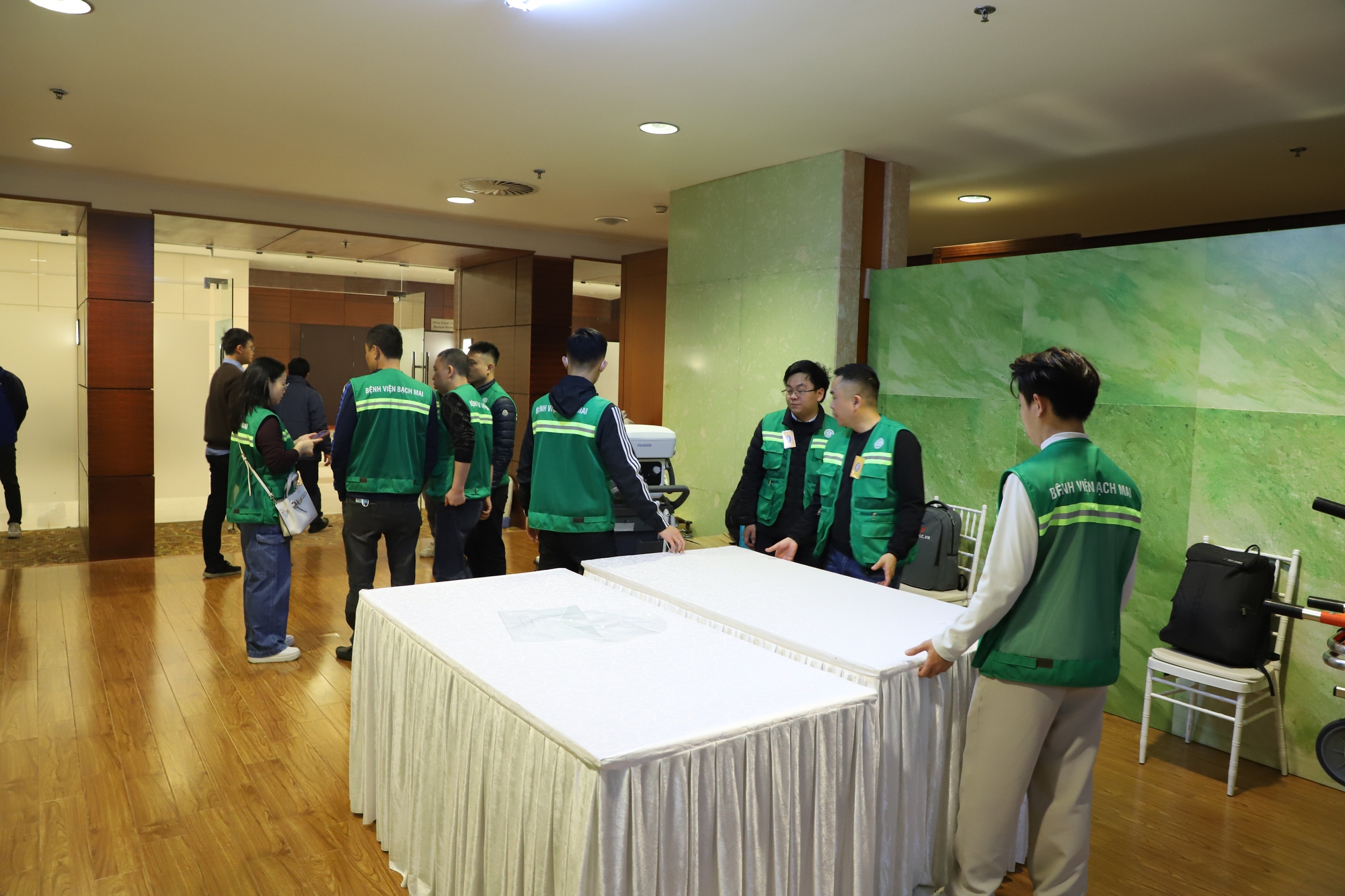 Diễn tập công tác y tế phục vụ Đại hội Đại biểu toàn quốc lần thứ XIV của Đảng- Ảnh 3.