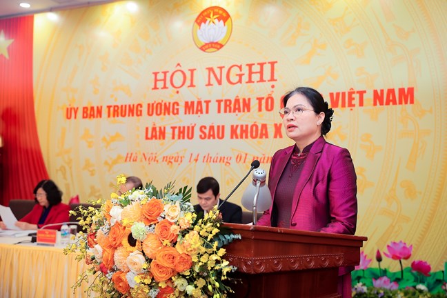 Bà Hà Thị Nga giữ chức Phó Chủ tịch - Tổng Thư ký Ủy ban Trung ương MTTQ Việt Nam- Ảnh 2.