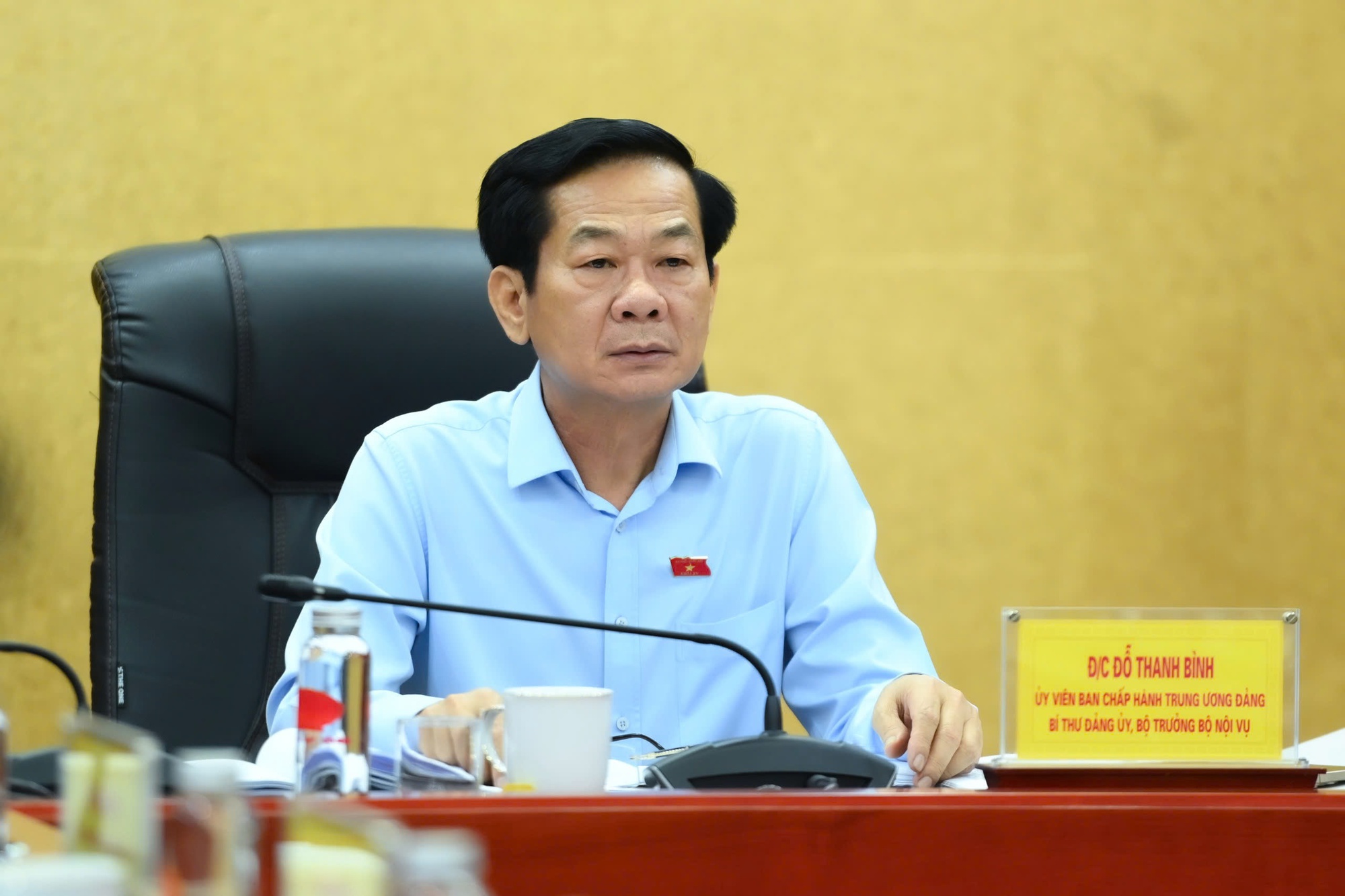 Giới thiệu Bộ trưởng Bộ Nội vụ Đỗ Thanh Bình ứng cử đại biểu Quốc hội khóa XVI- Ảnh 1.