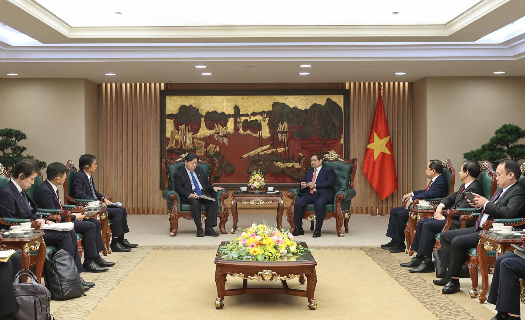 Thủ tướng Phạm Minh Chính tiếp Bộ trưởng Nội vụ và Truyền thông Nhật Bản- Ảnh 3. Thủ tướng Phạm Minh Chính tiếp Bộ trưởng Nội vụ và Truyền thông Nhật Bản- Ảnh 3.